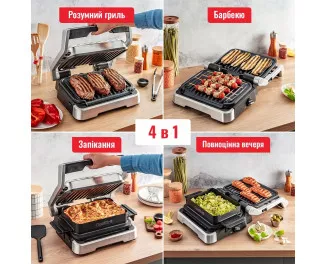 Электрогриль прижимной Tefal OptiGrill 4in1 GC774D30