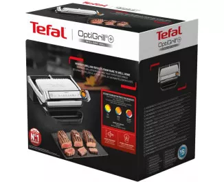 Электрогриль прижимной Tefal OptiGrill+ (GC717D10)