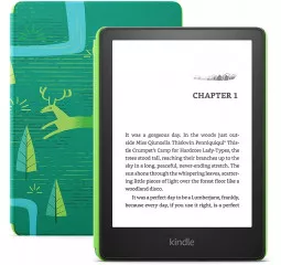 Електронна книга Amazon Kindle Paperwhite Kids 11th Gen. 8GB (2021) Black with Emerald Forest Cover