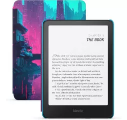 Електронна книга Amazon Kindle Paperwhite Kids 12th Gen. 16GB (2024) Black with Cyber City Cover