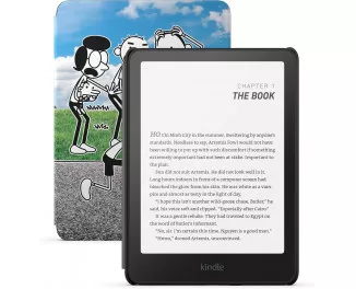 Електронна книга Amazon Kindle Paperwhite Kids 12th Gen. 16GB (2024) Black with Diary of a Wimpy Kid Cover