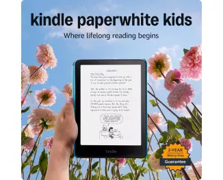 Электронная книга Amazon Kindle Paperwhite Kids 12th Gen. 16GB (2024) Black with Diary of a Wimpy Kid Cover
