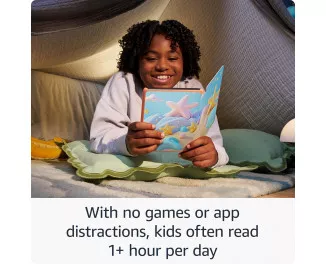 Электронная книга Amazon Kindle Paperwhite Kids 12th Gen. 16GB (2024) Black with Diary of a Wimpy Kid Cover
