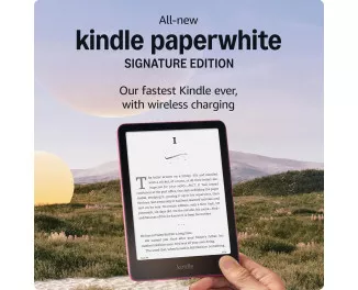 Електронна книга Amazon Kindle Paperwhite Signature Edition 12th Gen. 32GB (2024) Metallic Raspberry
