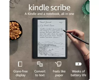 Электронная книга Amazon Kindle Scribe 64GB with premium penTungsten