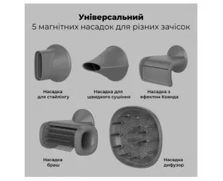 Фен AENO AI ProDryer HD5G Grey (AHD0005G)