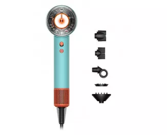 Фен Dyson Supersonic Nural HD16 Straight+Wavy Ceramic Patina/Topaz (515182-01) KR