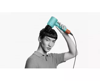 Фен Dyson Supersonic Nural HD16 Straight+Wavy Ceramic Patina/Topaz (515182-01) KR