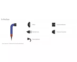 Фен Dyson Supersonic r HD18 Professional Vinca blue/Topaz (522266-01)