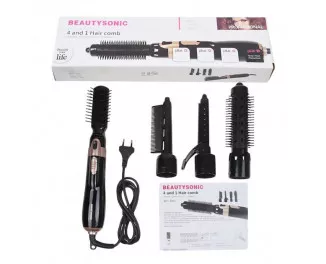 Фен-щетка BeautySonic 4 and 1 Hair comb (BDS-1801)