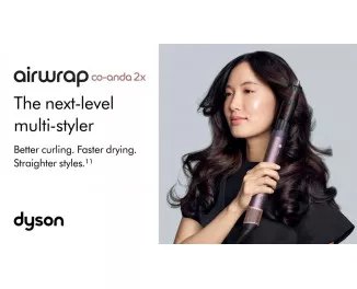 Фен-стайлер Dyson Airwrap Co-anda2x multi-styler and dryer Straight+Wavy Jasper Plum (598788-01) EU
