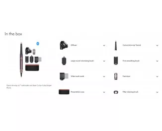 Фен-стайлер Dyson Airwrap i.d. Multi-styler and dryer Curly+Coily Jasper Plum (599039-01) EU