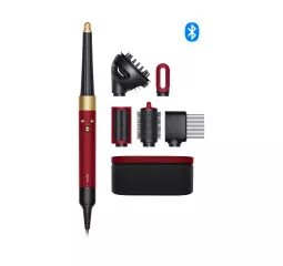 Фен-стайлер Dyson Airwrap i.d. Multi-styler and dryer Curly+Coily Red Velvet/Gold (596928-01)