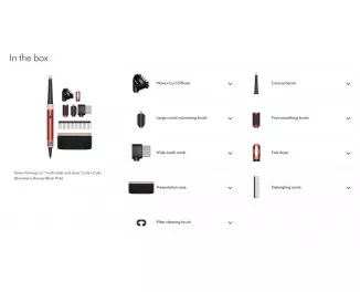 Фен-стайлер Dyson Airwrap i.d. Multi-styler and dryer Curly+Coily Strawberry bronze/Blush pink (581137-01) EU