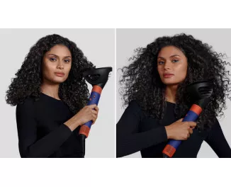Фен-стайлер Dyson Airwrap i.d. Multi-styler and dryer Curly+Coily Vinca Blue/Topaz (533759-01) EU