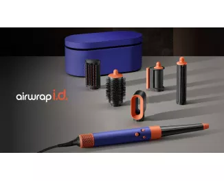 Фен-стайлер Dyson Airwrap i.d. Multi-styler and dryer Straight+Wavy Vinca Blue/Topaz (533836-01) KR (евровилка)