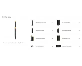 Фен-стайлер Dyson Airwrap Multi-styler Complete Long Onyx Black/Gold (534030-01) EU