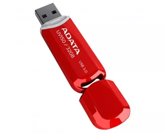 Флешка USB 3.0 32Gb ADATA UV150 Red (AUV150-32G-RRD)