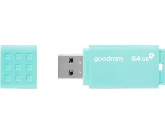 Флешка USB 3.0 64Gb GOODRAM UME3 Care Green (UME3-0640CRR11)
