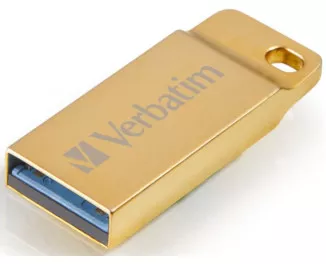 Флешка USB 3.0 64Gb Verbatim Metal Executive Gold (99106)