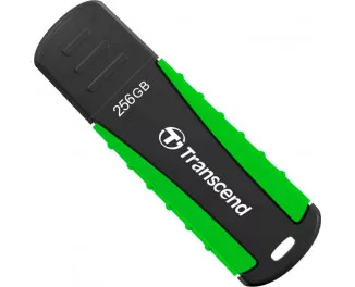 Флешка USB 3.1 256Gb Transcend JetFlash 810 Rugged Black/Green (TS256GJF810)