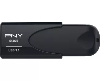 Флешка USB 3.1 512Gb PNY Attache 4 Black (FD512ATT431KK-EF)