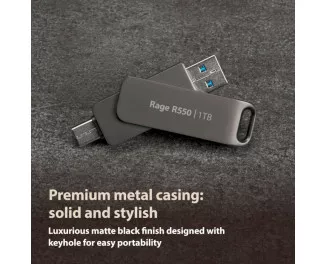 Флешка USB 3.2 1 TB Patriot Rage R550 (PE1TR550DSAD)
