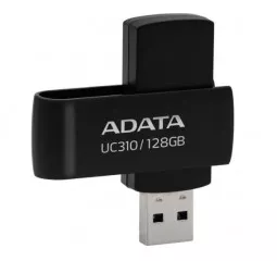 Флешка USB 3.2 128Gb ADATA UC310 Black (UC310-128G-RBK)