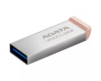 Флешка USB 3.2 128Gb ADATA UR350 Silver/Beige (UR350-128G-RSR/BG)