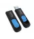 Флешка USB 3.2 128Gb ADATA UV128 Black/Blue (AUV128-128G-RBE)