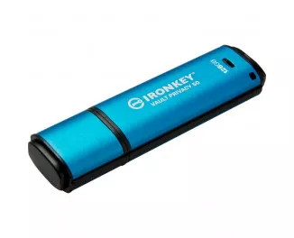 Флешка USB 3.2 128Gb Kingston 128GB IronKey Vault Privacy 50 Blue (IKVP50/128GB)