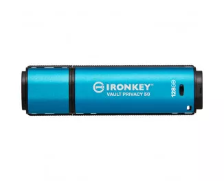 Флешка USB 3.2 128Gb Kingston 128GB IronKey Vault Privacy 50 Blue (IKVP50/128GB)