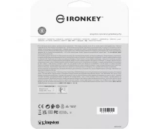 Флешка USB 3.2 128Gb Kingston 128GB IronKey Vault Privacy 50 Blue (IKVP50/128GB)
