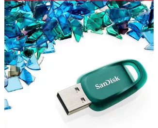 Флешка USB 3.2 128Gb SanDisk Ultra Eco (SDCZ96-128G-G46)