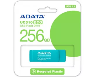Флешка USB 3.2 256Gb ADATA UC310 Eco Green (UC310E-256G-RGN)