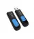 Флешка USB 3.2 256Gb ADATA UV128 Black/Blue (AUV128-256G-RBE)