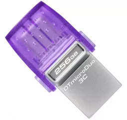 Флешка USB 3.2 256Gb Kingston DataTraveler microDuo 3C (DTDUO3CG3/256GB)