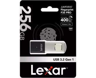 Флешка USB 3.2 256Gb Lexar JumpDrive Fingerprint F35 Pro (LJDF35P256G-RNBNG)