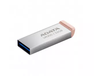Флешка USB 3.2 32Gb ADATA UR350 Silver/Beige (UR350-32G-RSR/BG)