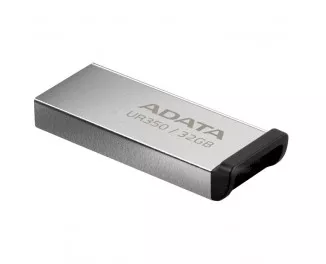 Флешка USB 3.2 32Gb ADATA UR350 Silver/Black (UR350-32G-RSR/BK)