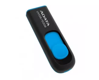 Флешка USB 3.2 512Gb ADATA UV128 Black/Blue (AUV128-512G-RBE)