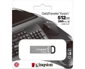 Флешка USB 3.2 512Gb Kingston DataTraveler Kyson (DTKN/512GB)