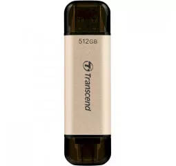 Флешка USB 3.2 512Gb Transcend JetFlash 930C Gold-Black (TS512GJF930C)