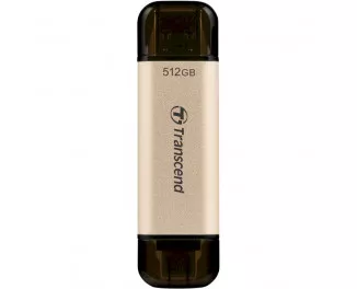 Флешка USB 3.2 512Gb Transcend JetFlash 930C Gold-Black (TS512GJF930C)