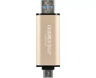 Флешка USB 3.2 512Gb Transcend JetFlash 930C Gold-Black (TS512GJF930C)