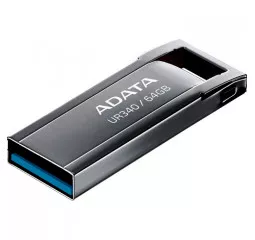 Флешка USB 3.2 64Gb ADATA UR340 Black (AROY-UR340-64GBK)
