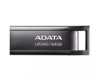 Флешка USB 3.2 64Gb ADATA UR340 Black (AROY-UR340-64GBK)
