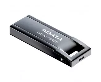 Флешка USB 3.2 64Gb ADATA UR340 Black (AROY-UR340-64GBK)