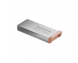 Флешка USB 3.2 64Gb ADATA UR350 Silver/Beige (UR350-64G-RSR/BG)