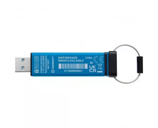 Флешка USB 3.2 64Gb Kingston 64GB IronKey Keypad 200 (IKKP200/64GB)